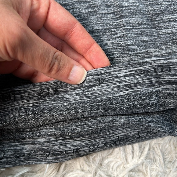 Lululemon Swiftly Tech Racerback Black / White / Black - Picture 2 of 4